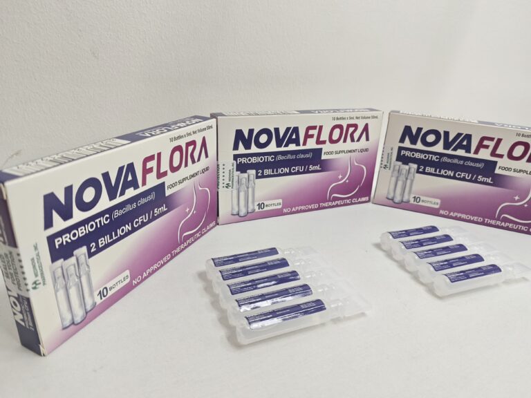 NOVA FLORA Probiotic Baccillus Clausii Food Supplement Liquid